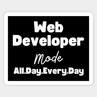 Web Developer Gifts Magnet